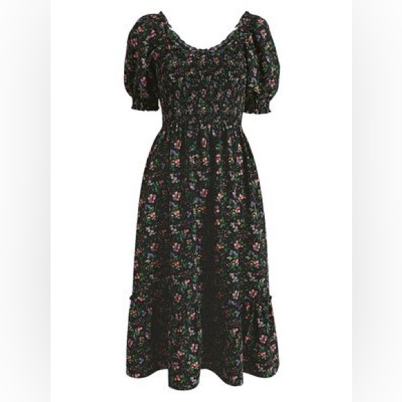 Hill House Dresses & Skirts - Hill House Louisa Nap Dress - Berry Crepe